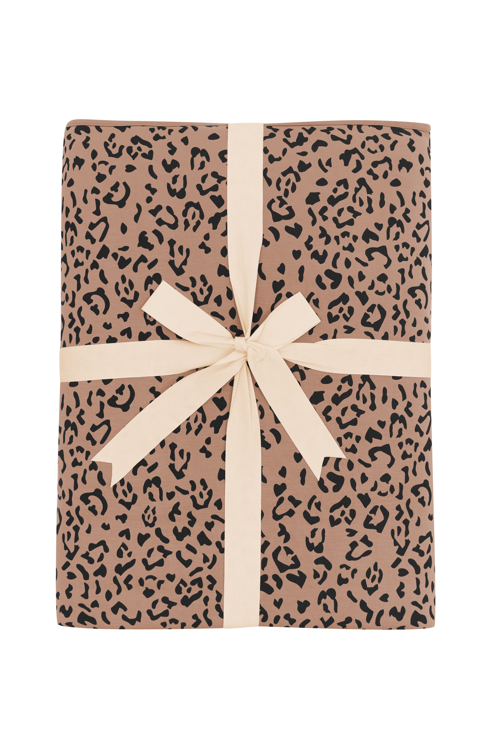 Product photo of Kyte Quilt Blanket in Latte Leopard 2.5