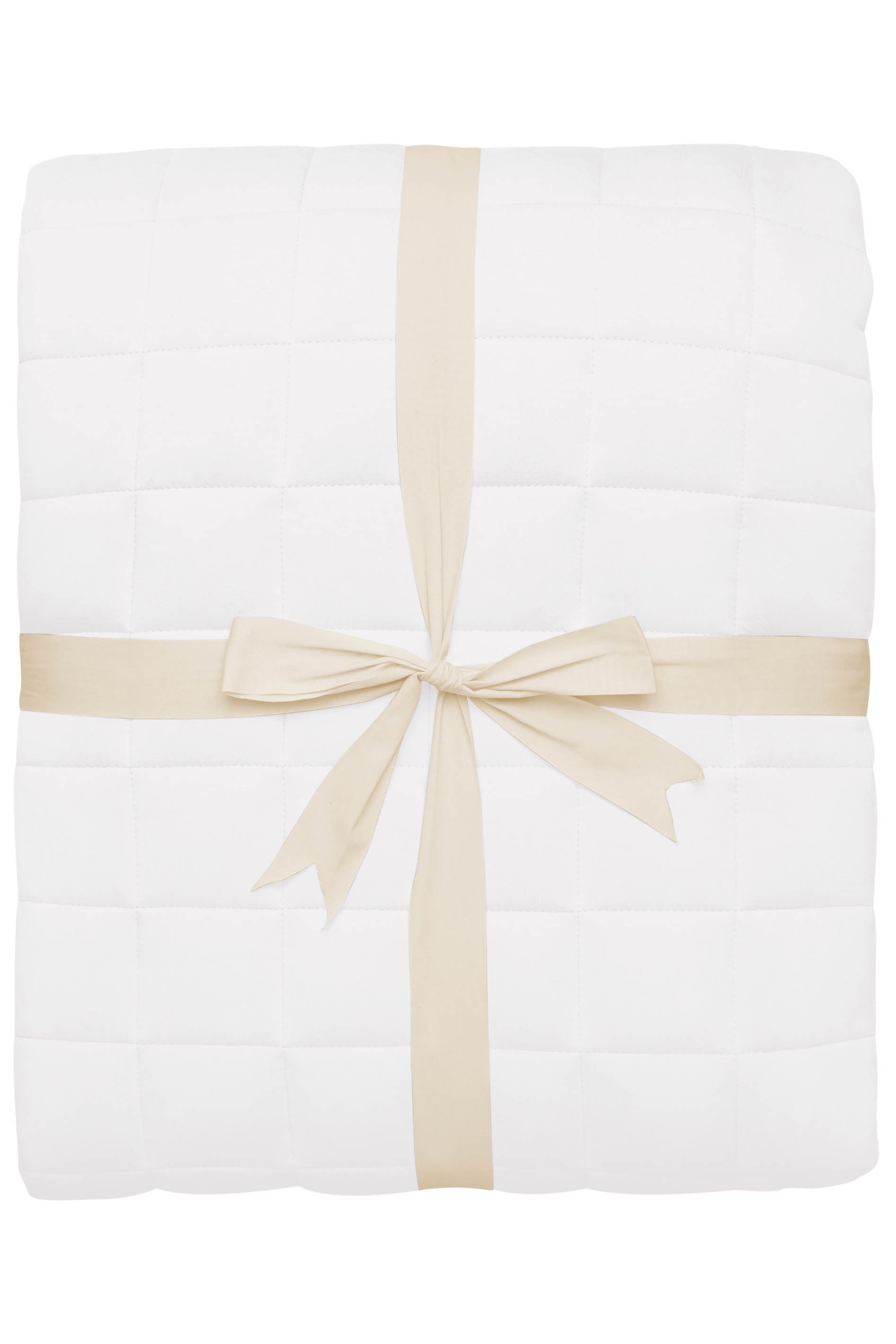 Kyte Baby's Adult Quilted Blanket in Cloud 3.5