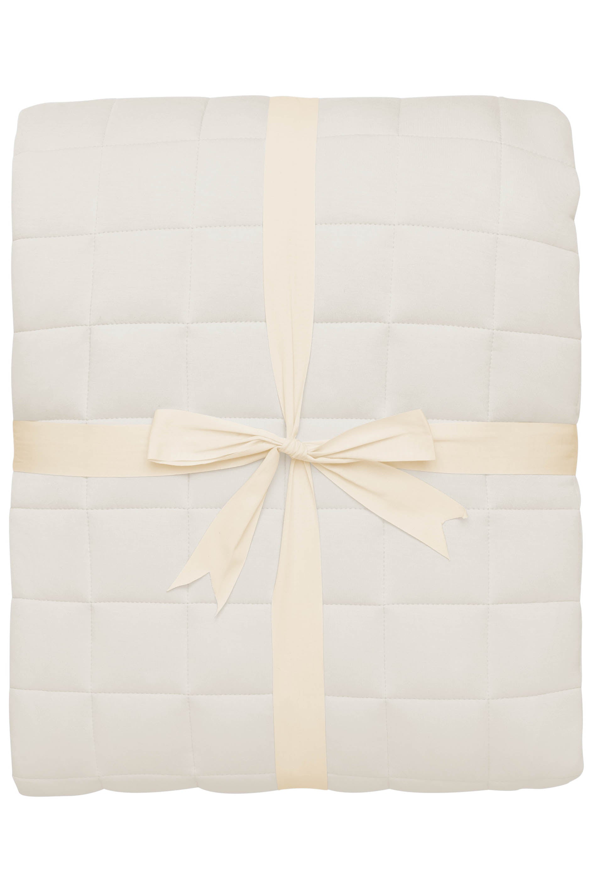 Kyte Baby's Adult Quilted Blanket in Oat 3.5