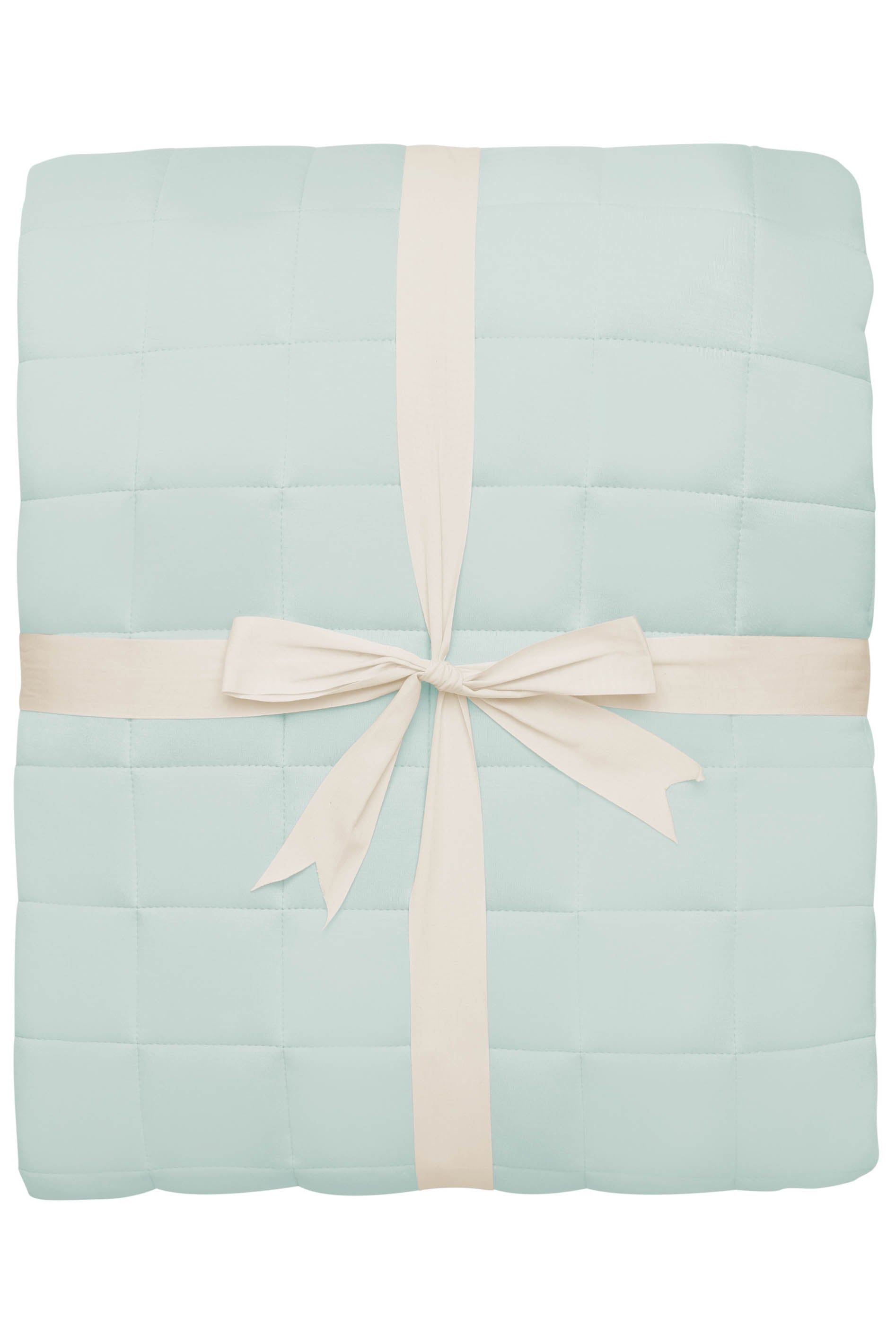 Kyte Baby's Adult Quilted Blanket in Sage 3.5