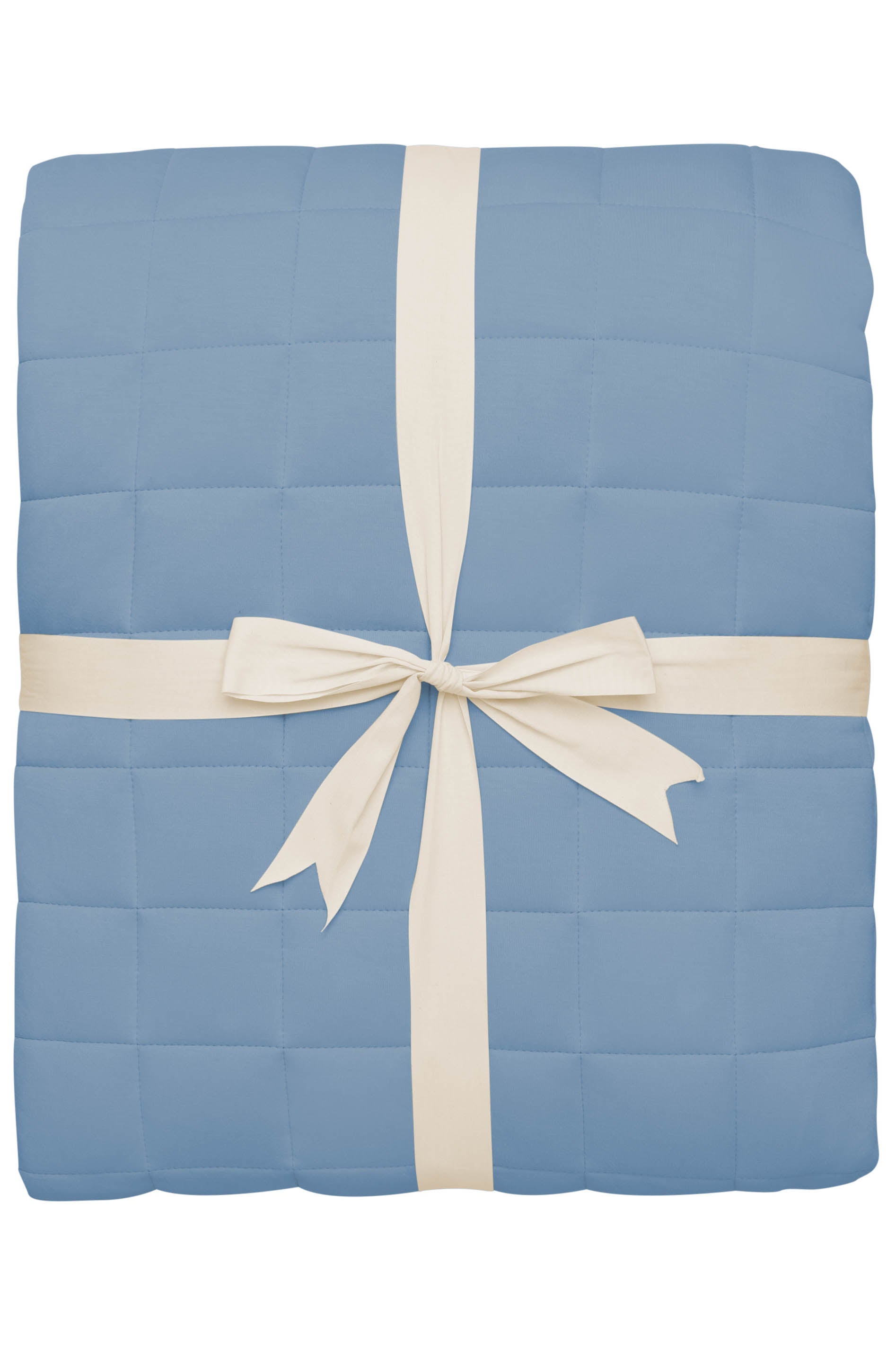 Kyte Baby's Adult Quilted Blanket in Slate 3.5