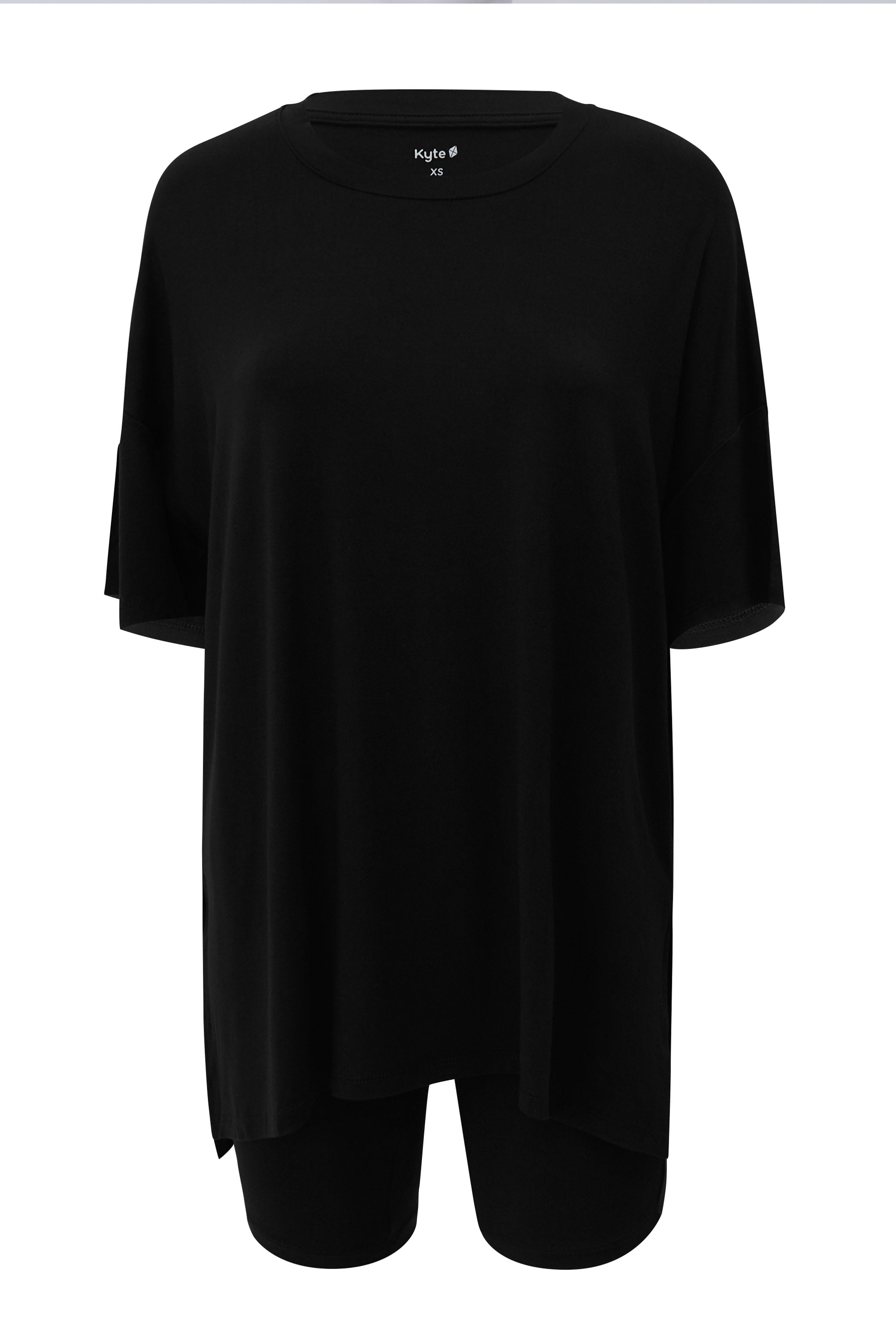 Front of Women’s Biker Short Set in Midnight