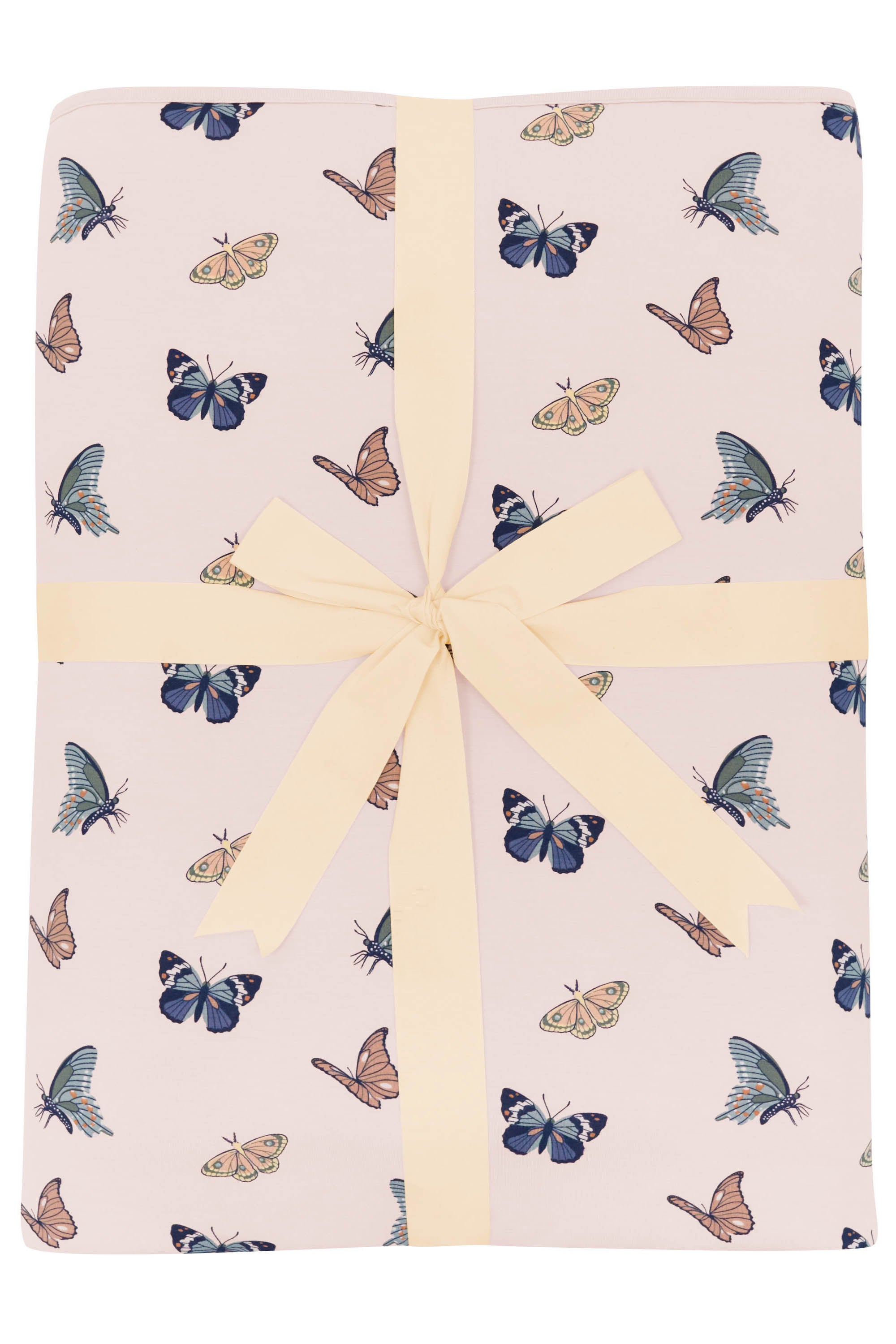 Kyte Baby's Throw Blanket in Blush Butterfly 2.5