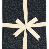Kyte Baby's Throw Blanket in Midnight Leopard 2.5