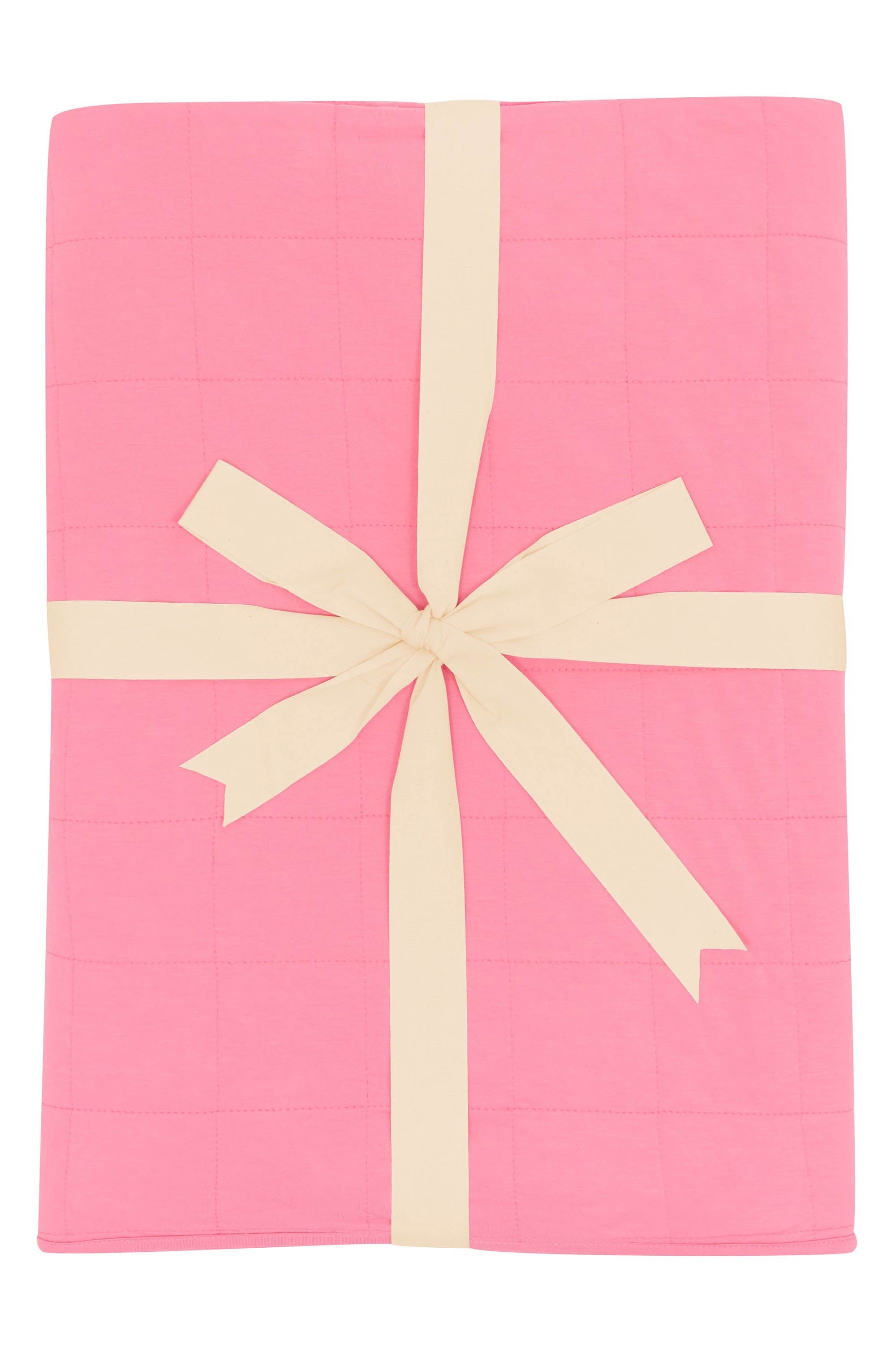 Kyte Baby's Throw Blanket in Guava 1.0