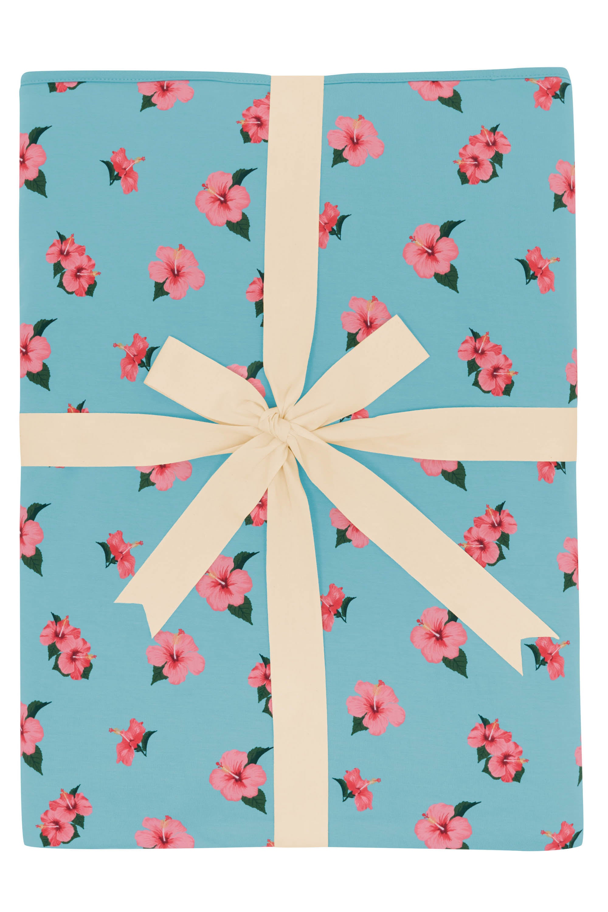 Kyte Baby's Throw Blanket in Hibiscus 1.0