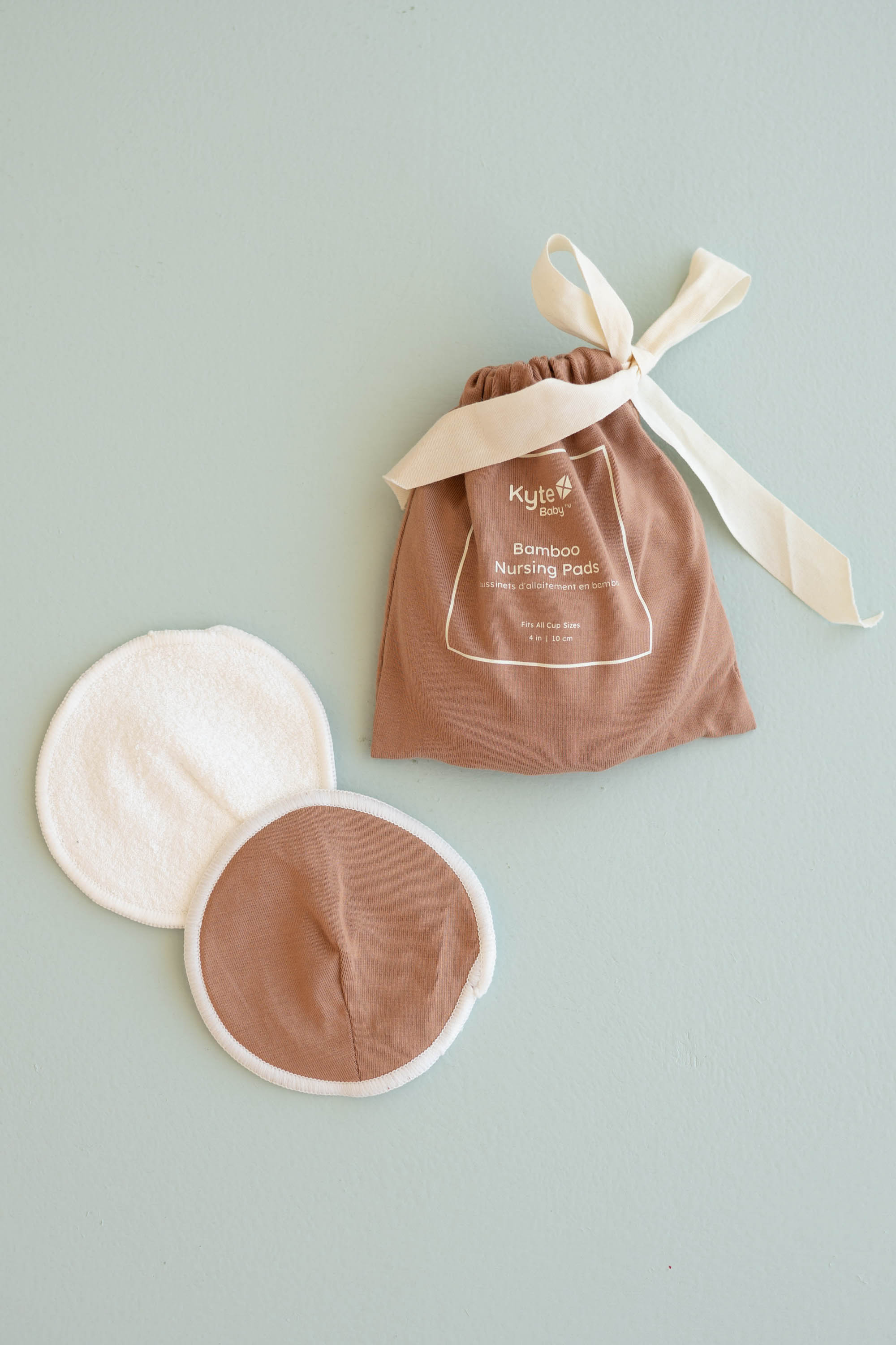 Kyte Baby's Nursing Pads in Latte