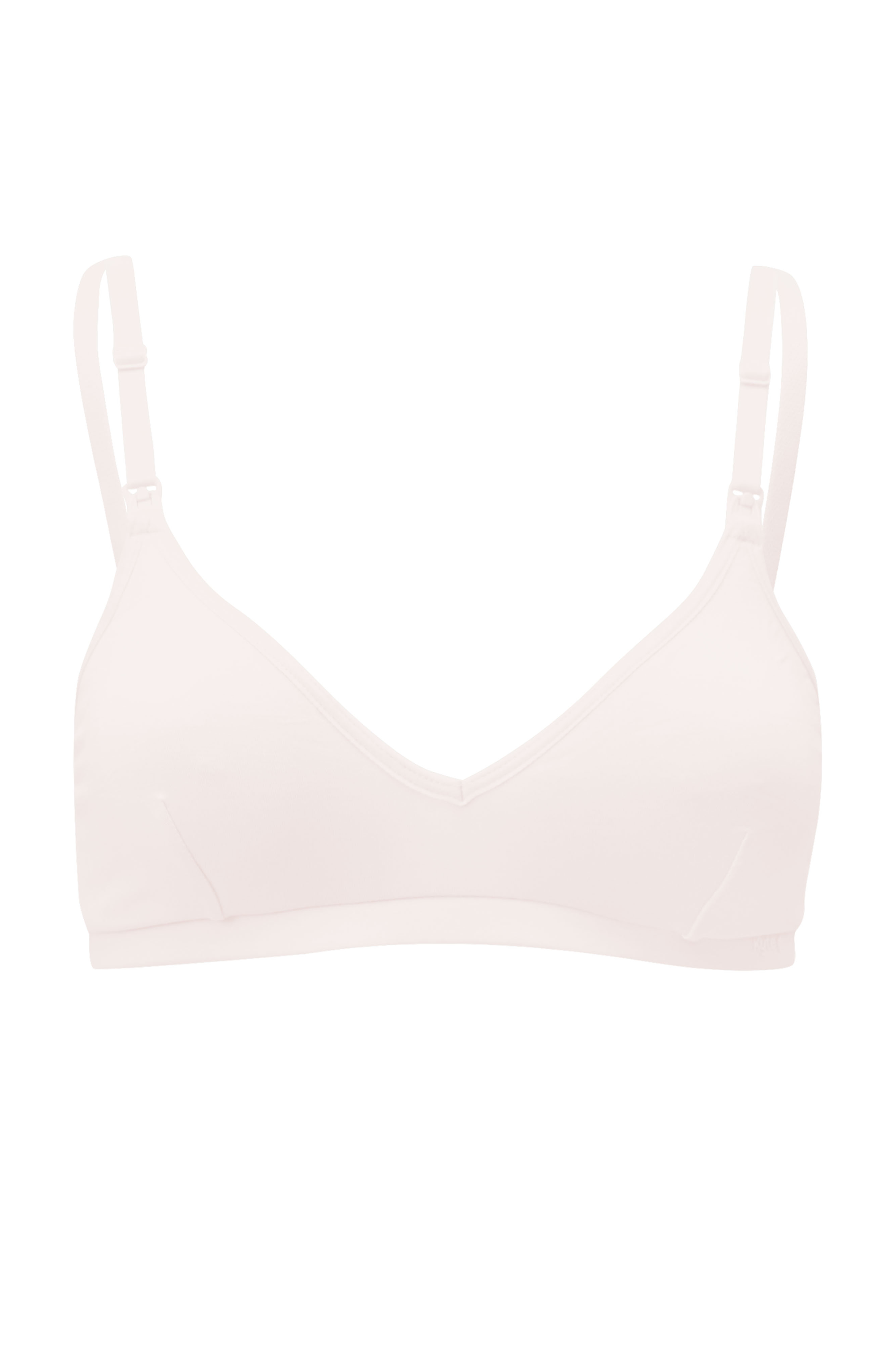 Front view of Women's Nursing Bra in Blonde