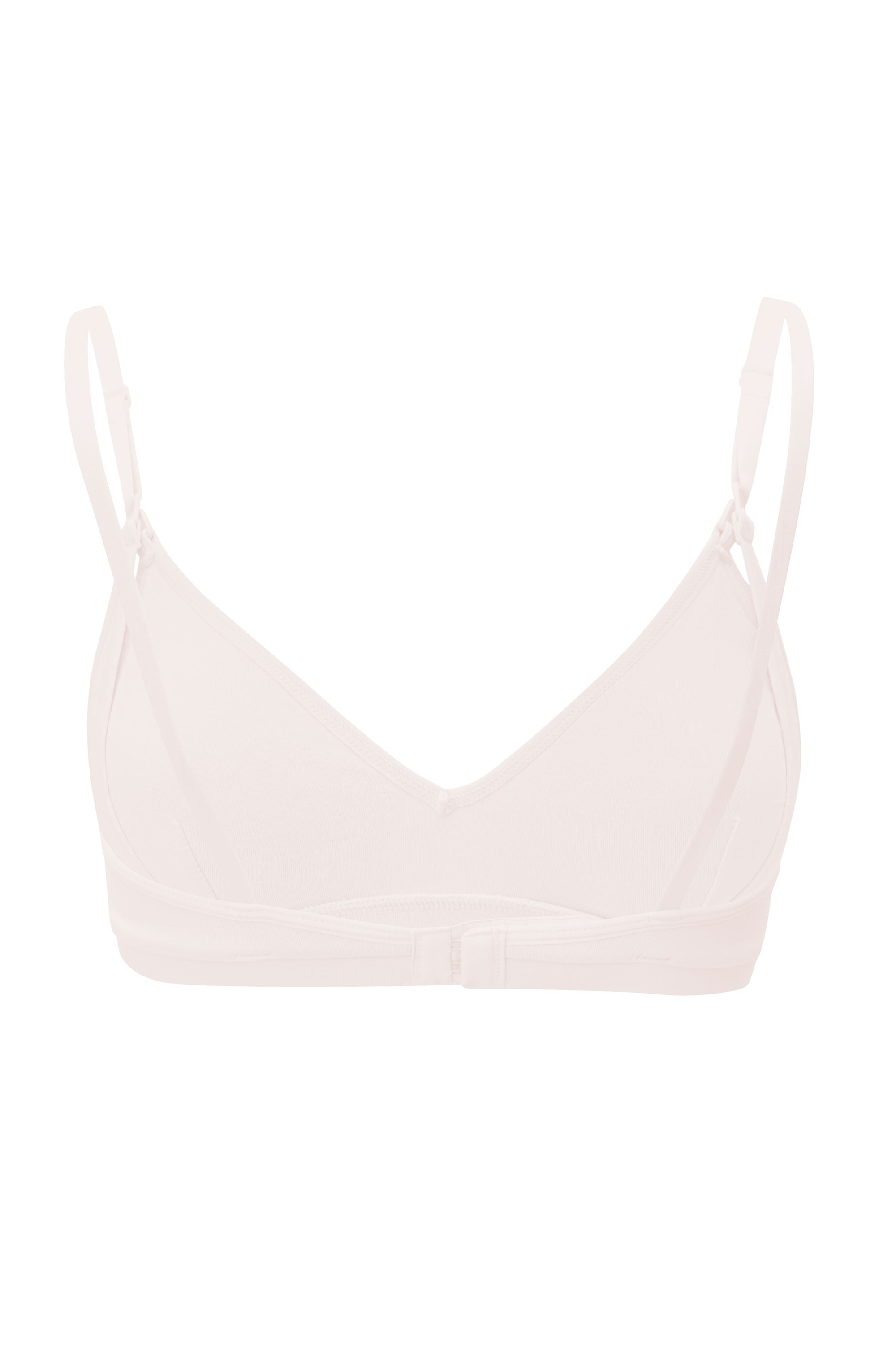Back view of Women's Nursing Bra in Blonde