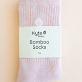 Crew Socks in Blush in packaging