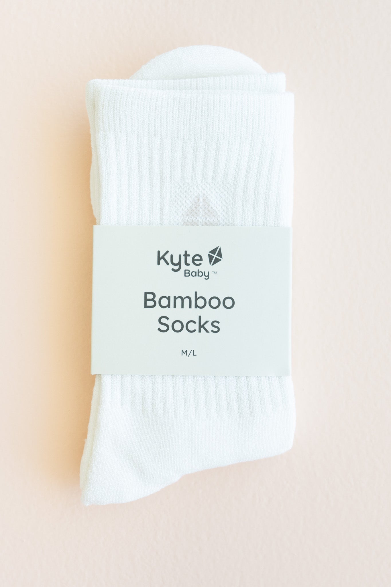 Crew Socks in Cloud in packaging