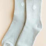 Flat lay of Crew Socks in Oat