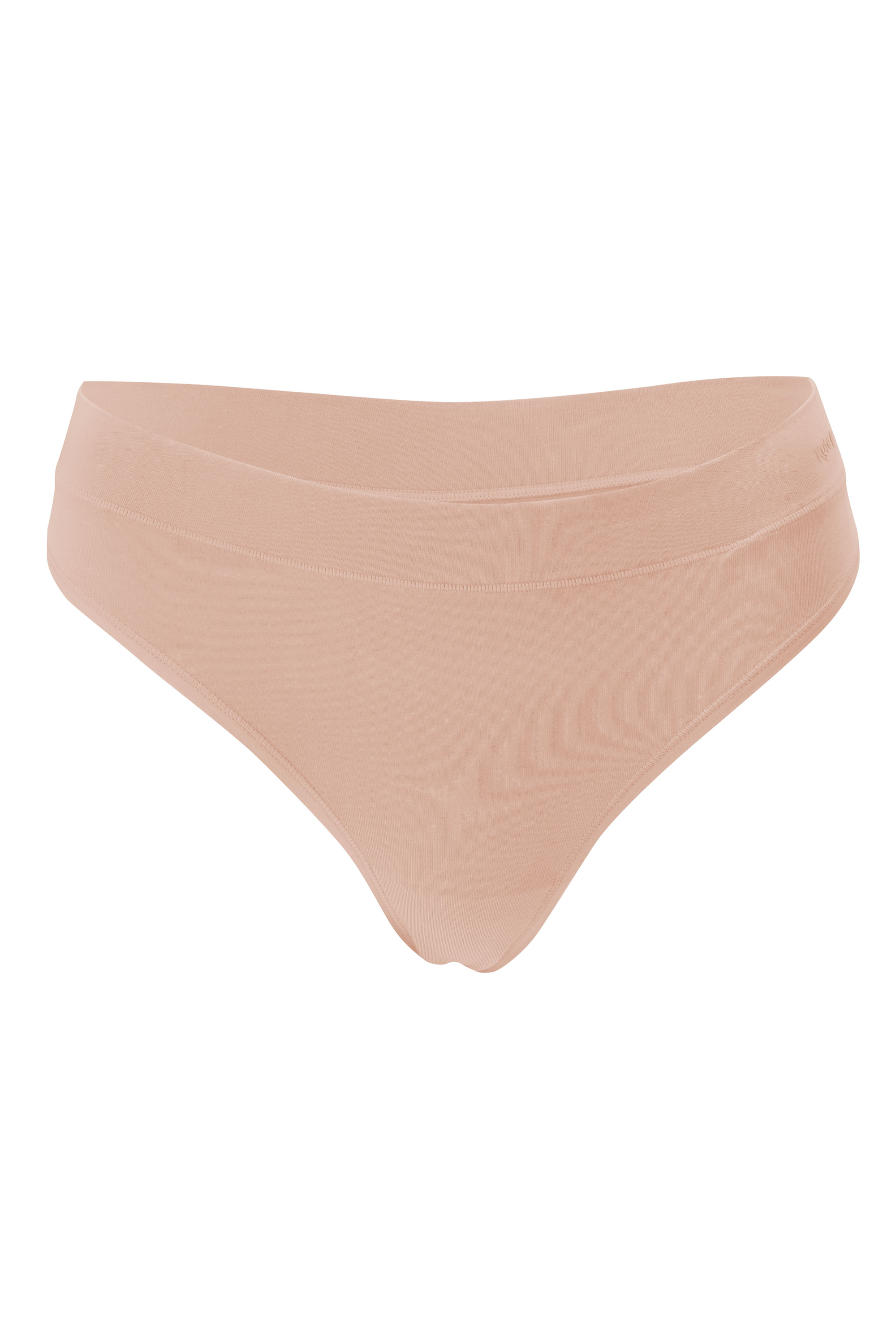 Front view of Women's Thong in Chai