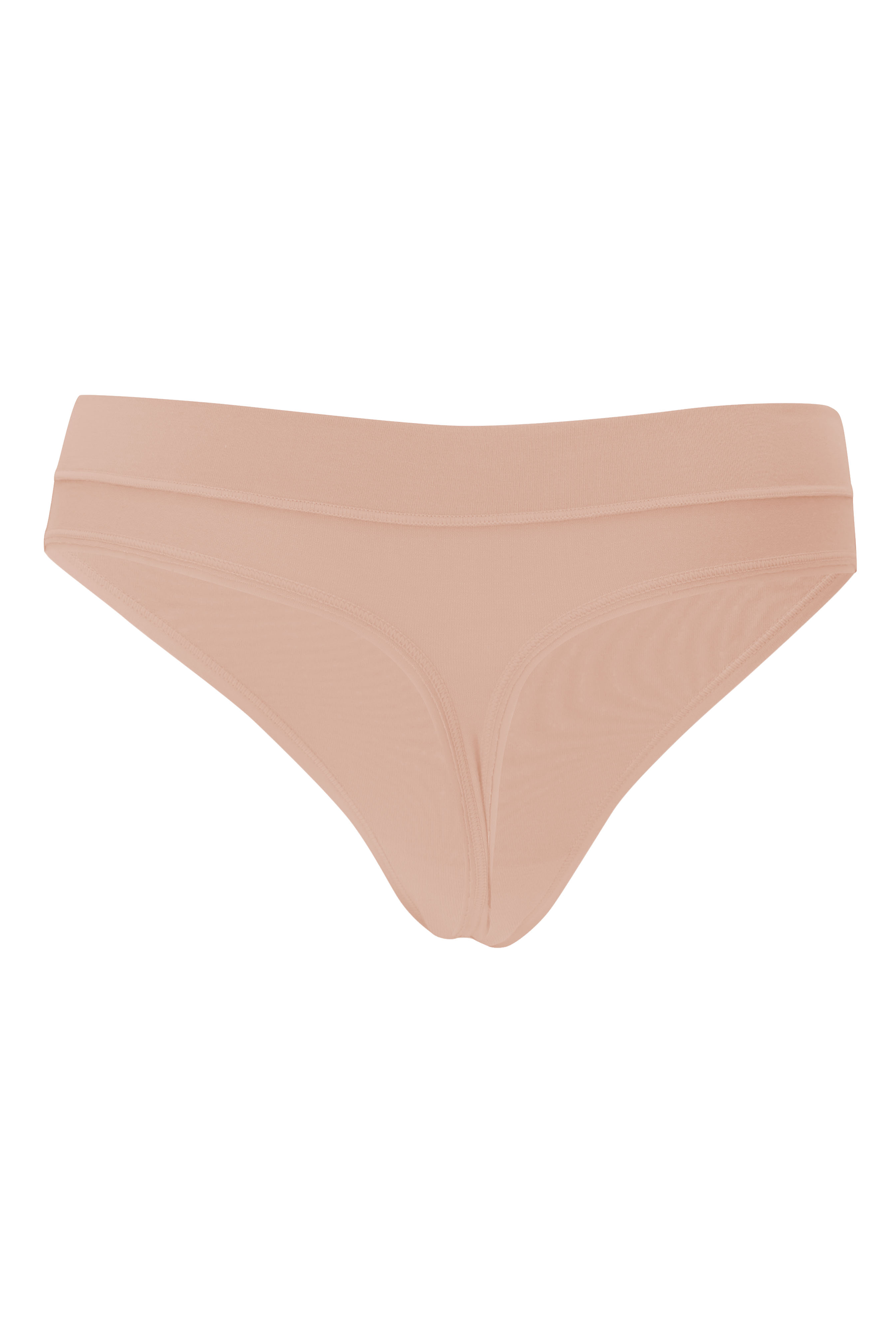 Back view of the Women's Thong in Chai