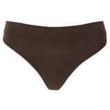 Front view of Women's Thong in Toffee