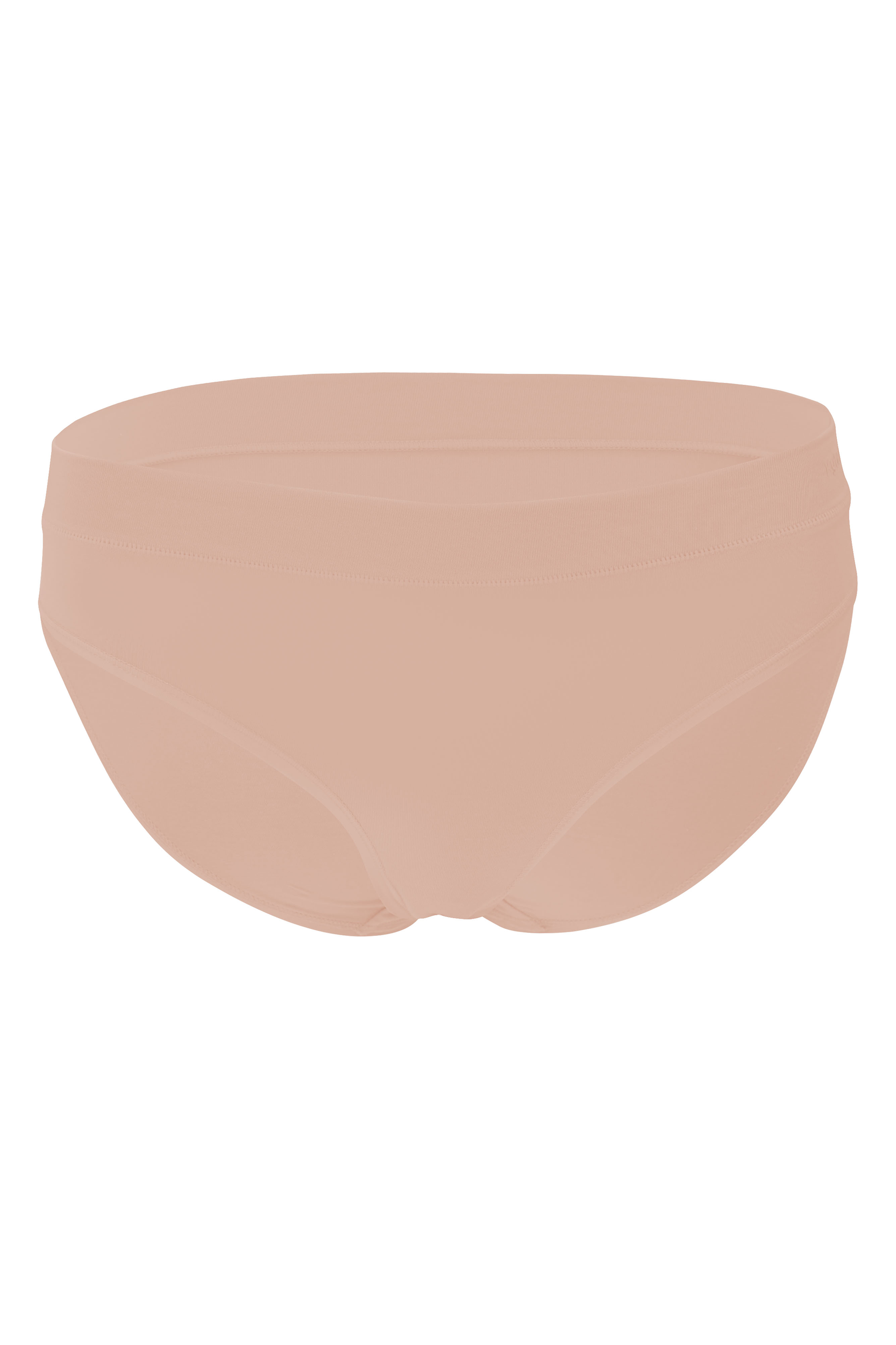 Front view of Women's Midi Brief in Chai