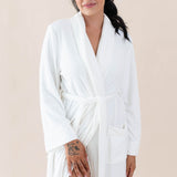 Model wearing the Adult Robe in Cloud