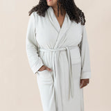 Kyte Baby's Adult Robe in Oat