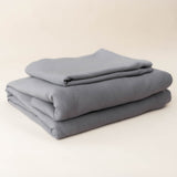 Kyte Baby's Fitted Sheet with Pillowcases in Charcoal