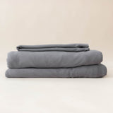 Kyte Babys Fitted Sheet with Pillowcases in Charcoal