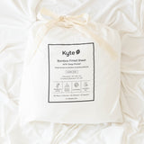 Fitted Sheet with Pillowcases in Cloud packaging