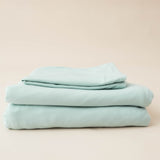 Kyte Baby's Fitted Sheet with Pillowcases in Sage