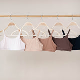 Photo of the Women's Scoop Neck Bralettes in every available color