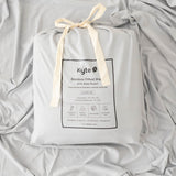 Fitted Sheet with Pillowcases in Storm packaging