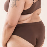 The back of the Women's Cheekini in Toffee