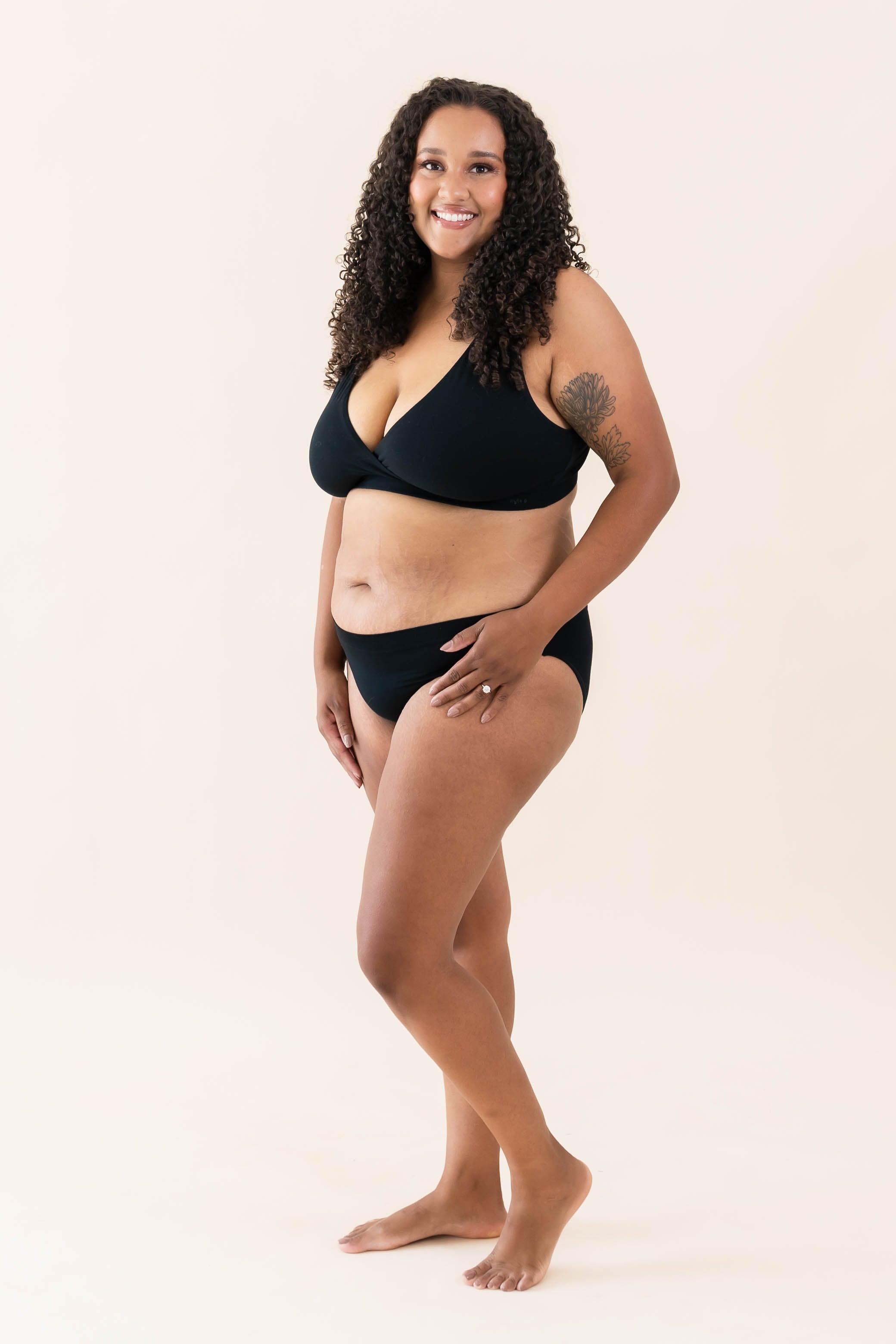 Kyte Baby's Women's Midi Brief in Midnight