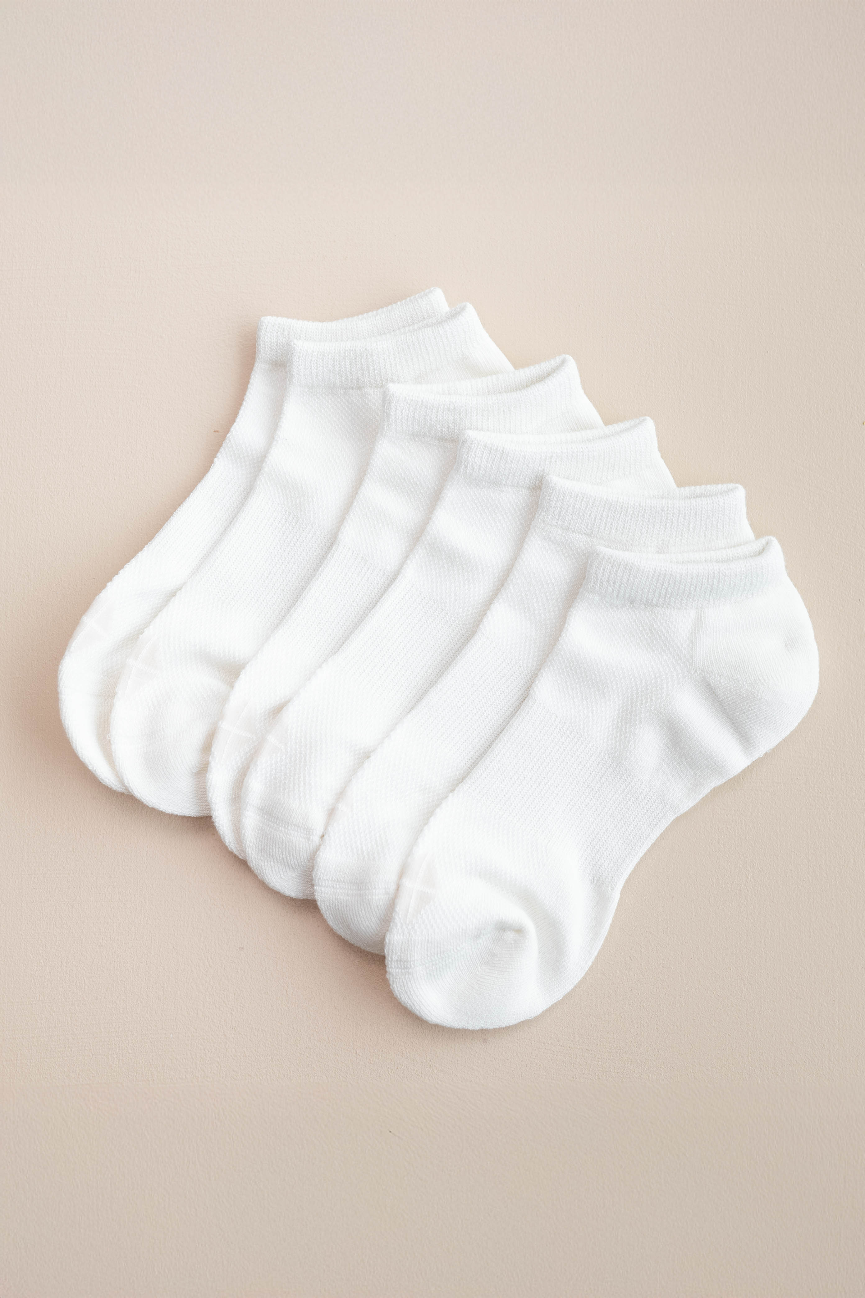 Kyte Baby's Women's Ankle Socks 3-Pack in Cloud