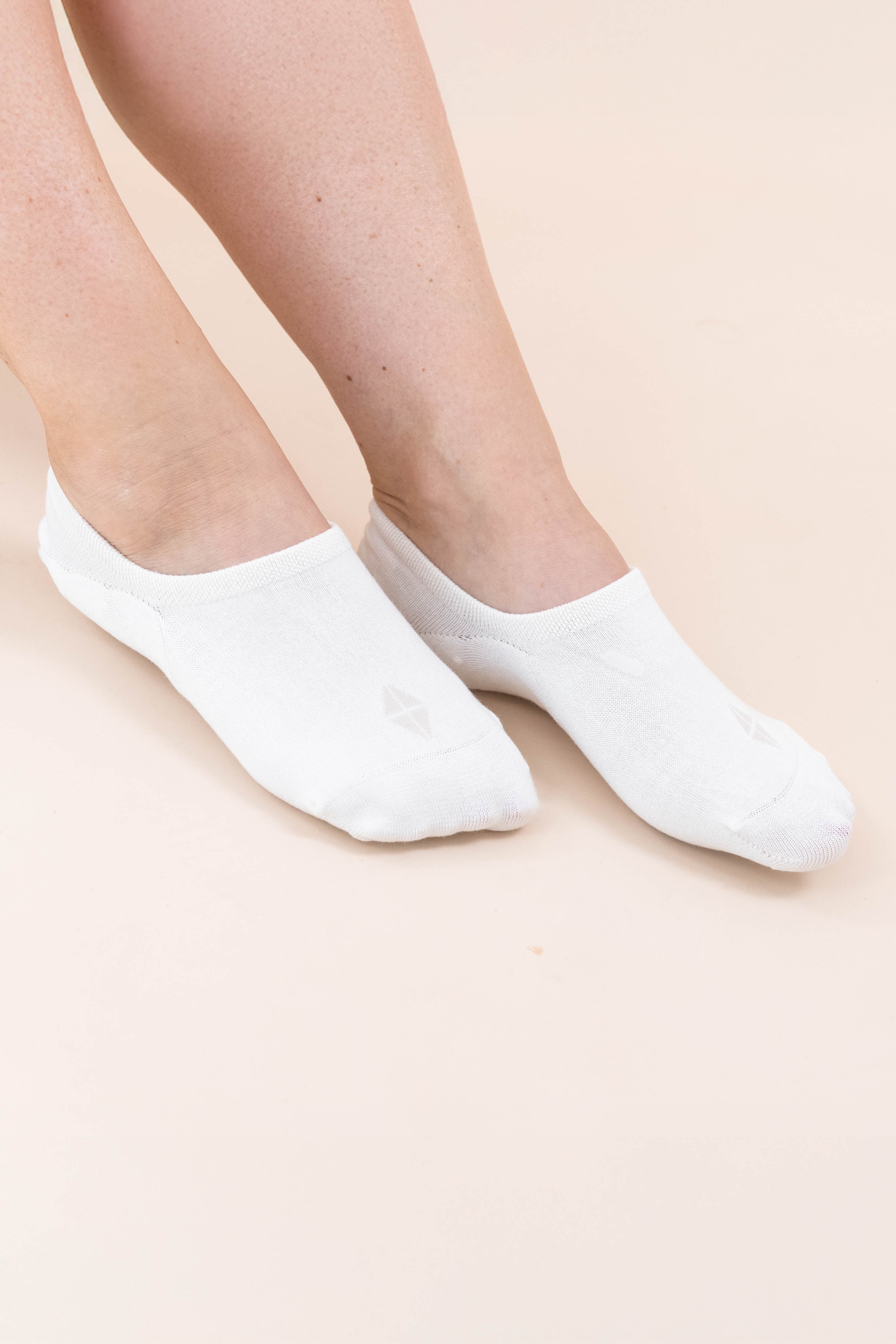 Kyte Baby Women's No Show Socks 3-Pack in Cloud