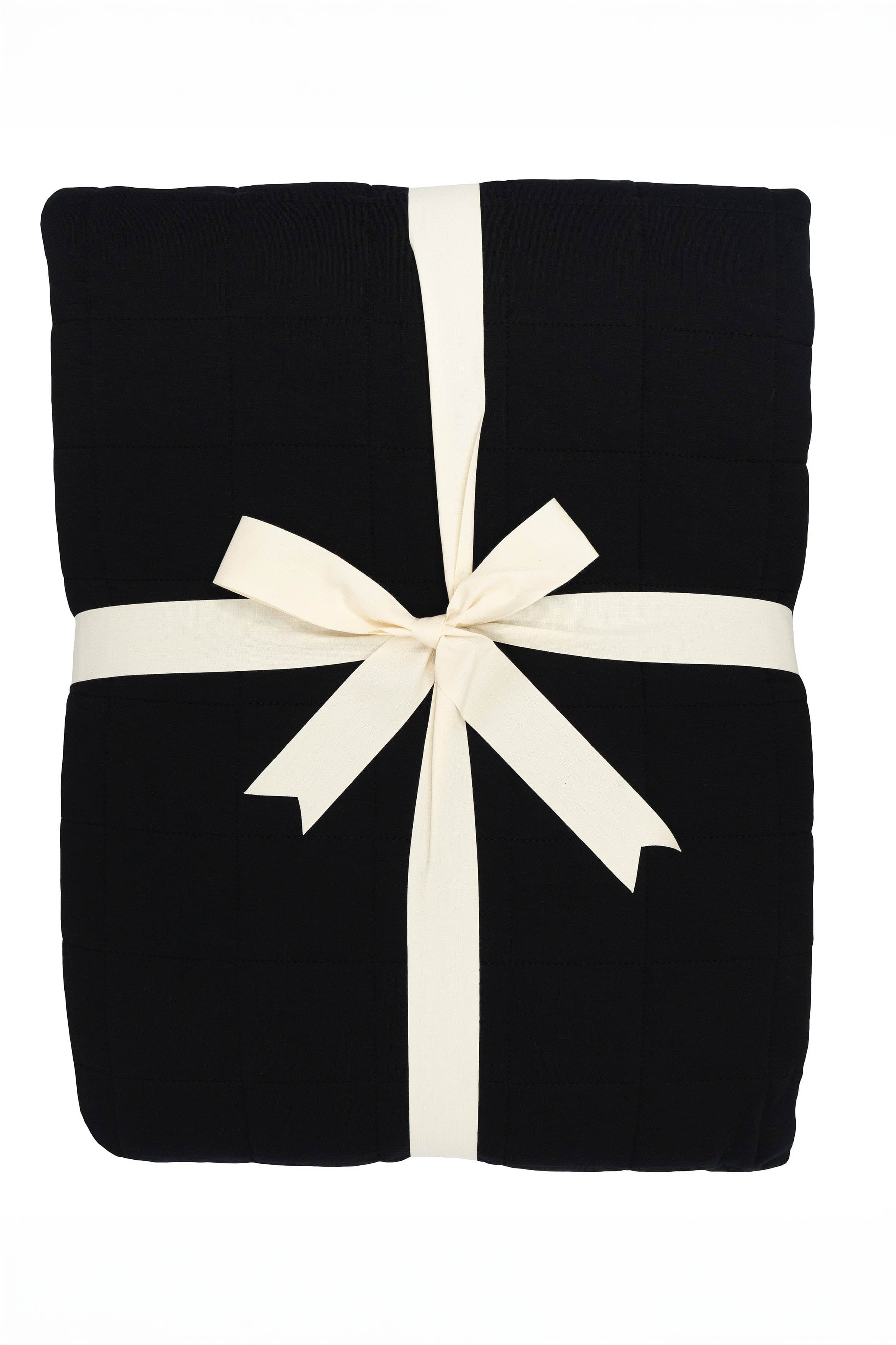 Kyte Baby's Adult Quilted Blanket in Midnight 2.5
