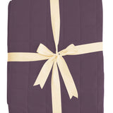 Kyte Baby's Adult Quilted Blanket in Currant 2.5