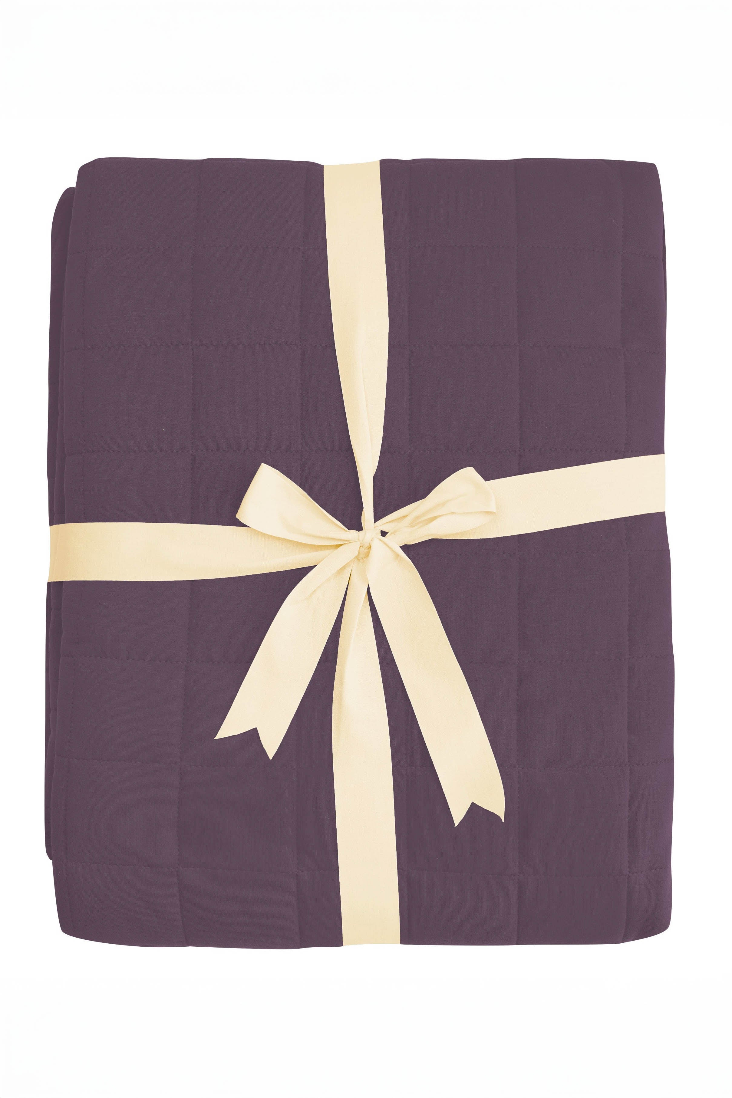 Kyte Baby's Adult Quilted Blanket in Currant 2.5