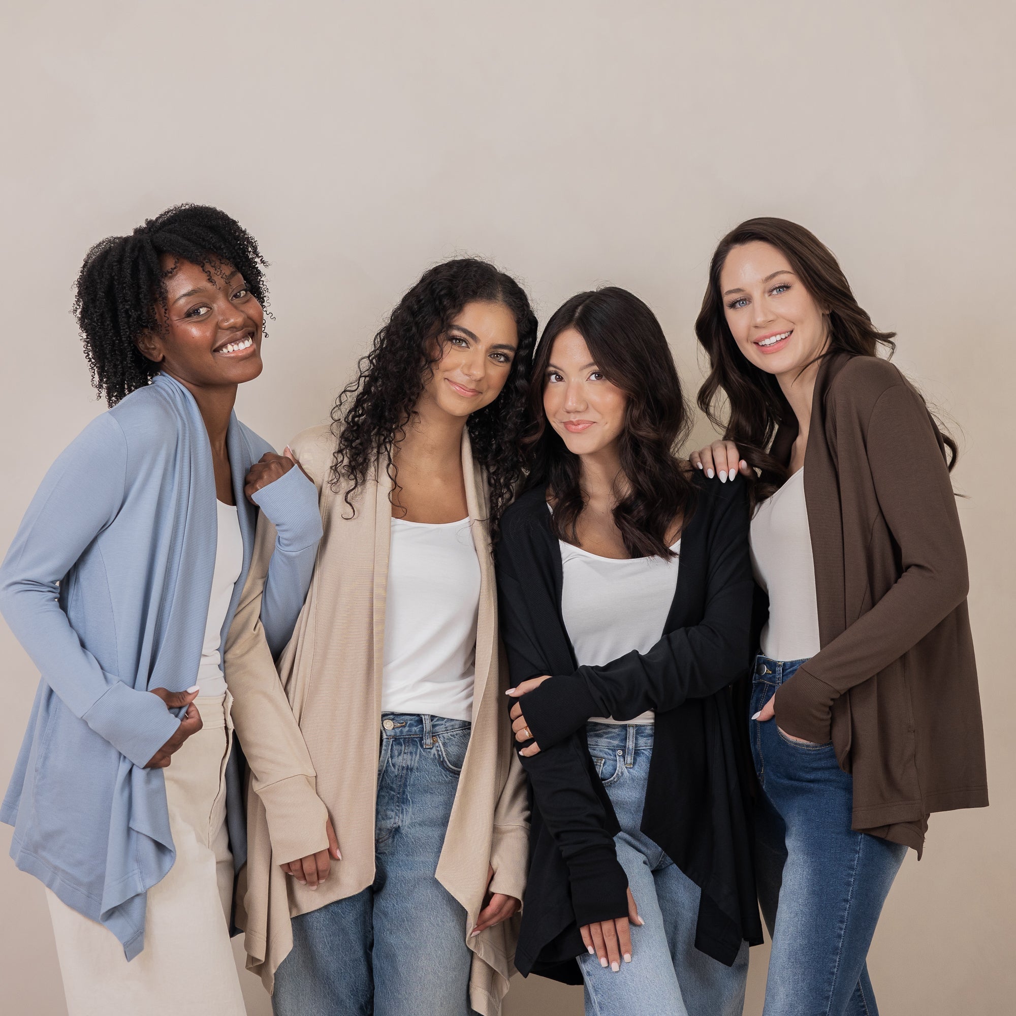 french terry wrap top for women from kyte living