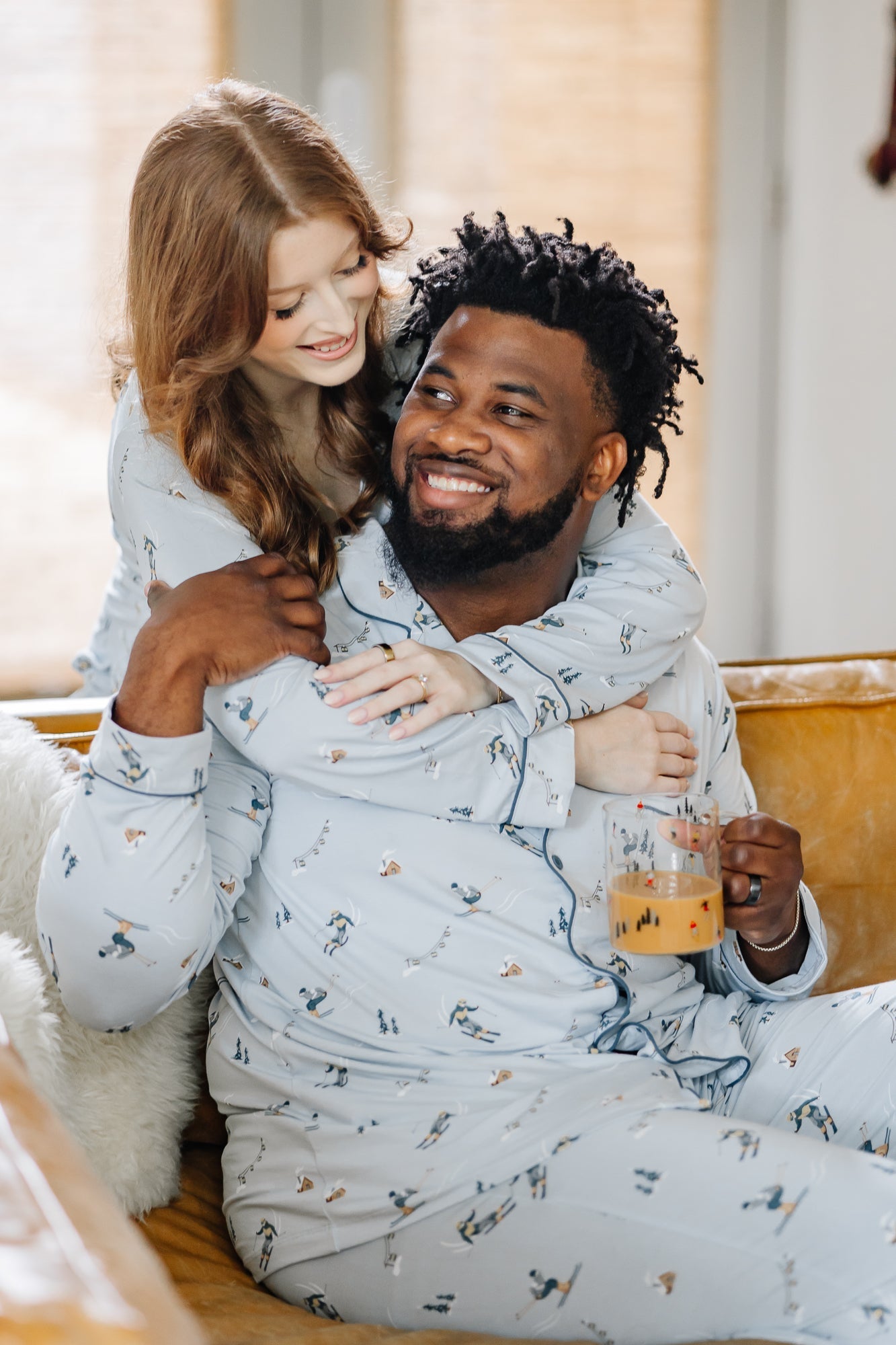 his and hers matching bamboo pajamas from kyte living