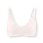 Women's V-Neck Bra in Blonde on white background