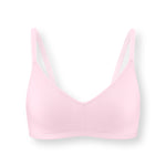Women's V-Neck Bra in Peony on a white background