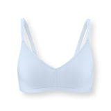 Women's V-Neck Bra in Breeze on white background