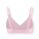Back side of Women's Nursing Bra in Peony on white background