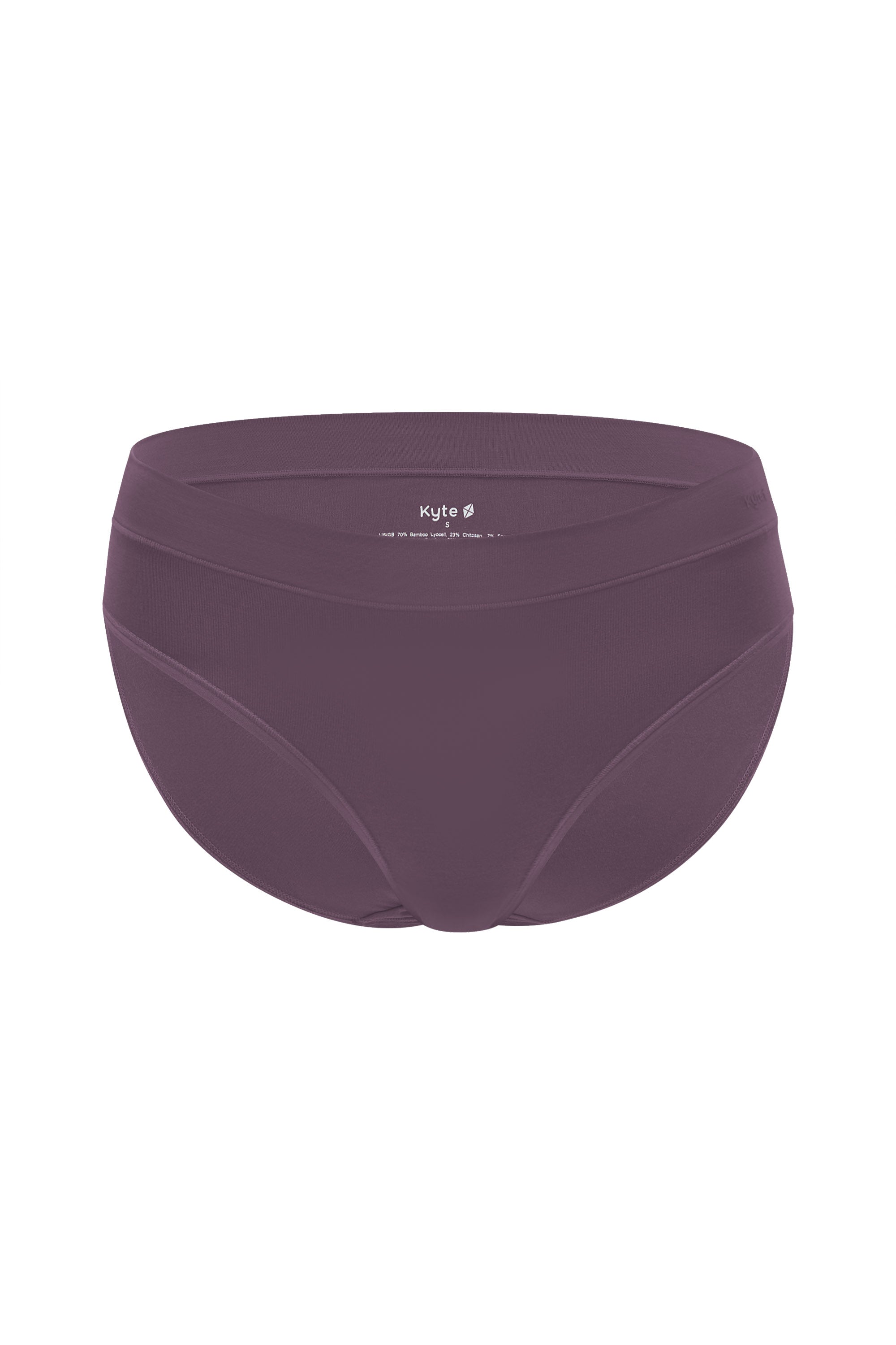 Women's Midi Brief in Currant