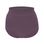 Women's High-Waisted Brief in Currant