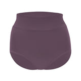 Women's High-Waisted Brief in Currant