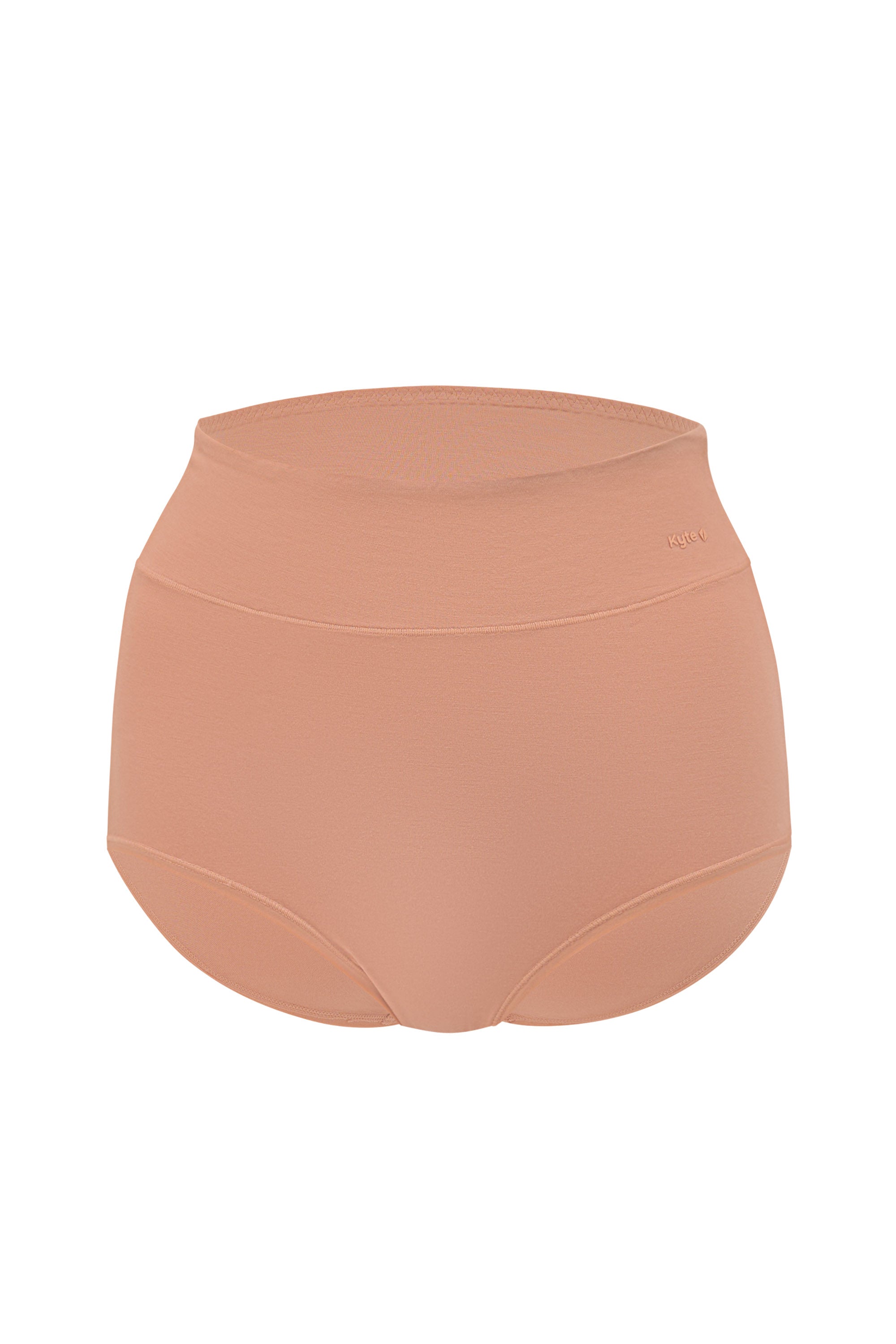 Women's High-Waisted Brief in Latte