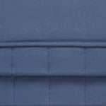 Front and Back side of Adult Quilted Blanket in Oxford 2.5
