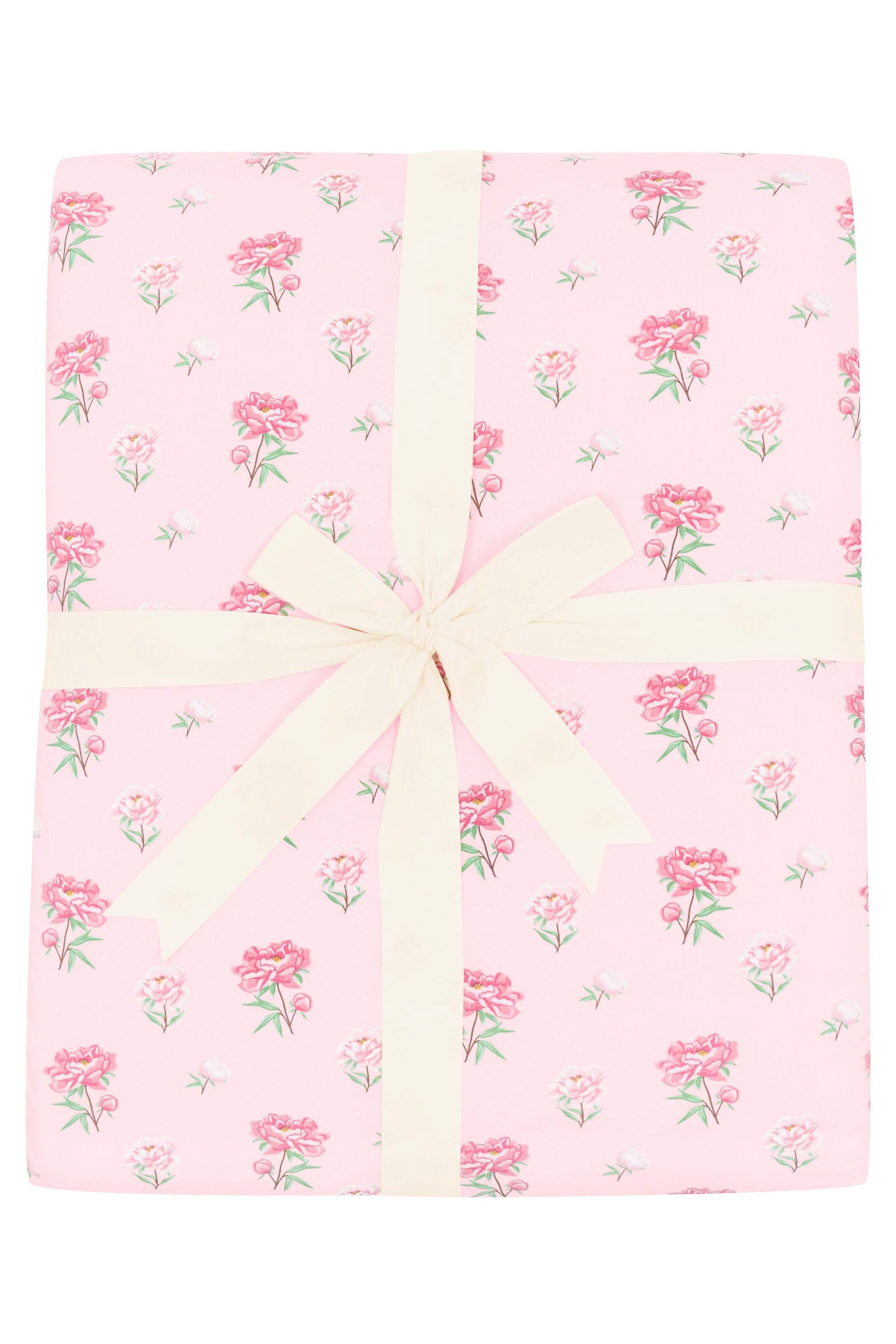 Product photo of Bamboo Quilted Blanket in Sakura Peony 2.5