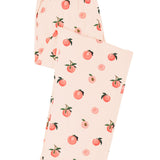 Long-Sleeved Women's Pajama Set in Peach