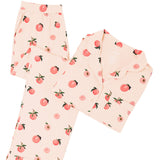Long-Sleeved Women's Pajama Set in Peach