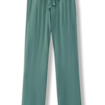 Women's Lounge Pants in Pine on a white background